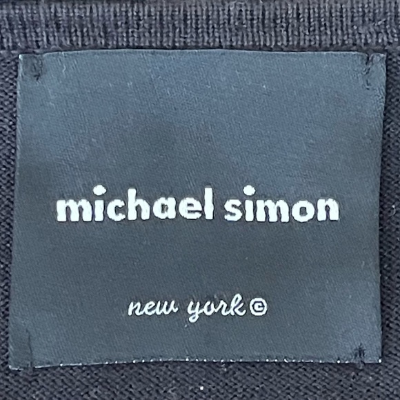 Vintage Michael Simon - Button Up - Colorful Ribbon - Cardigan Sweater - Size: M - Picture 8 of 9